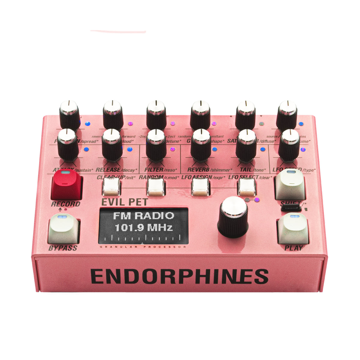 Endorphin.es EVIL PET グラニュラーシンセサイザー Endorphin.es Evil Pet - Granular Processor with FM Radio