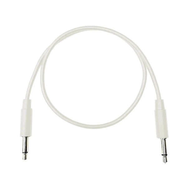 Câble patch droit Eurorack Tendrils 90 cm, blanc, lot de 6