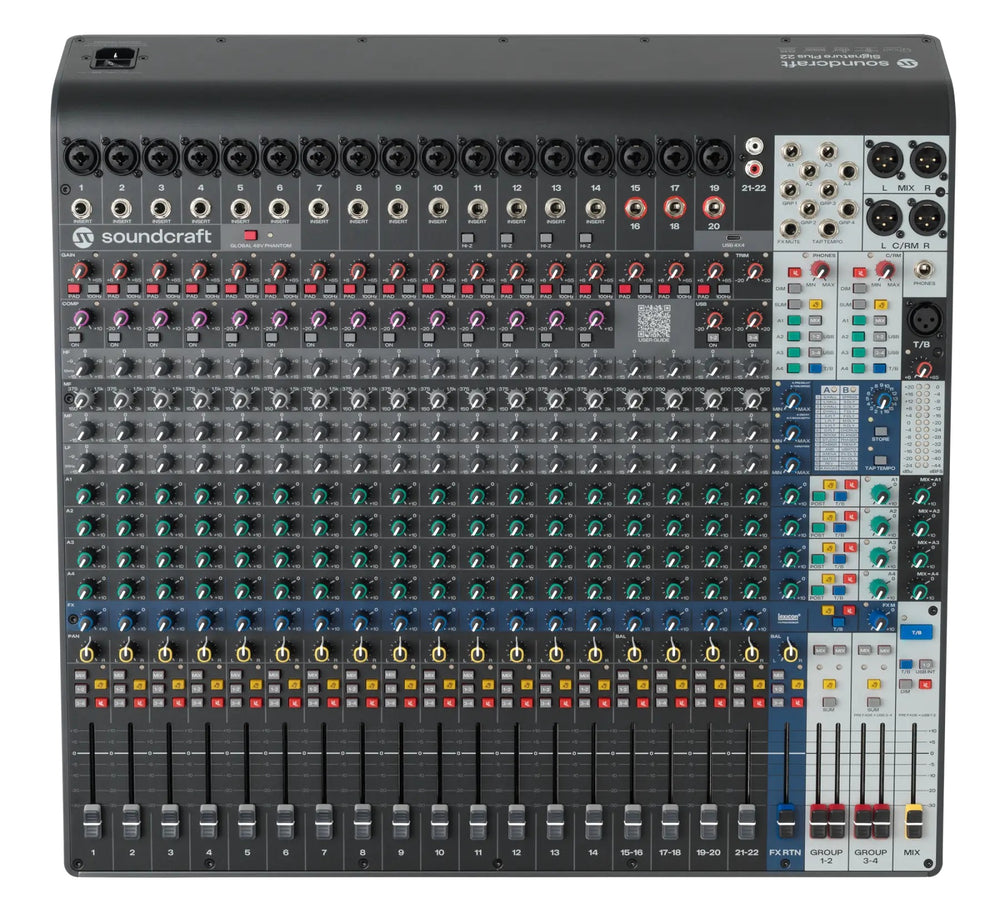 Soundcraft Signature Plus 22 22-Channel Analog Mixer