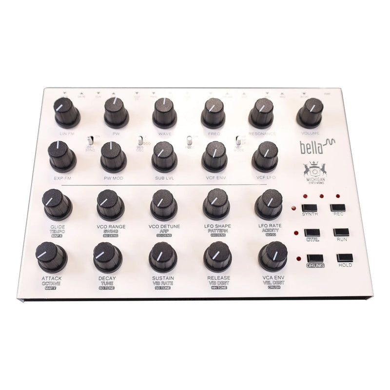 Michigan Synth Works Bella Digital/Analog Synth - White