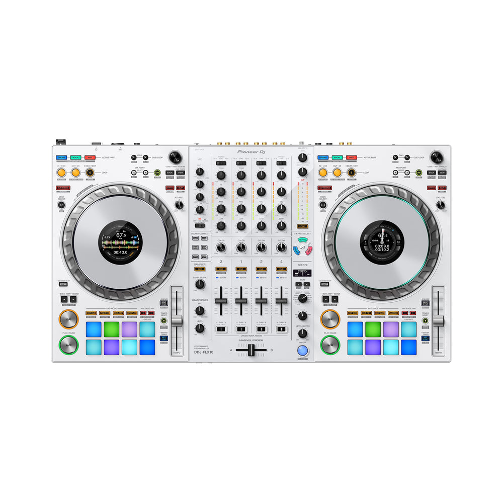 Pioneer DJ DDJ-FLX10-W DJ Controller - White