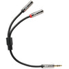 1010MUSIC 3.5 MM MALE TO FEMALE BREAKOUT CABLE SINGLE