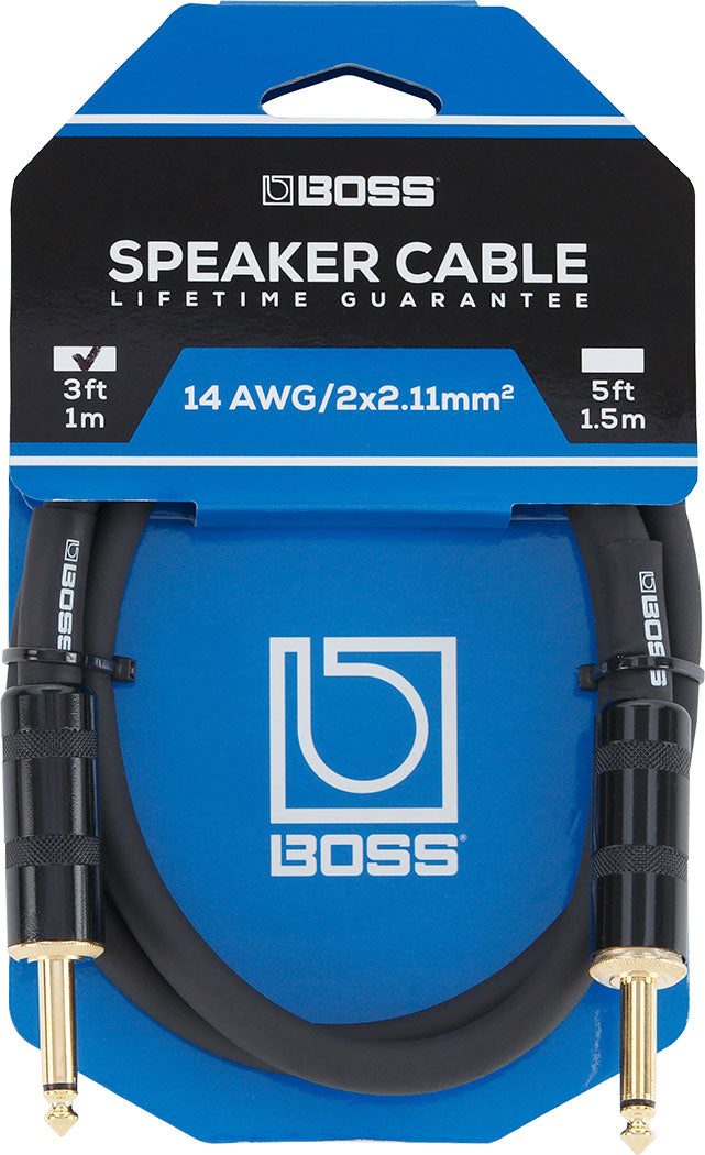 BOSS BSC-3 SPEAKER CABLE