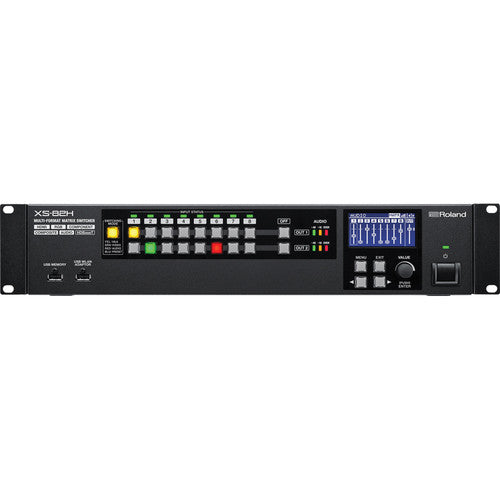 ROLAND XS-82H MULTIFORMAT AV MATRIX SWITCHER - 8 IN X 2 OUT