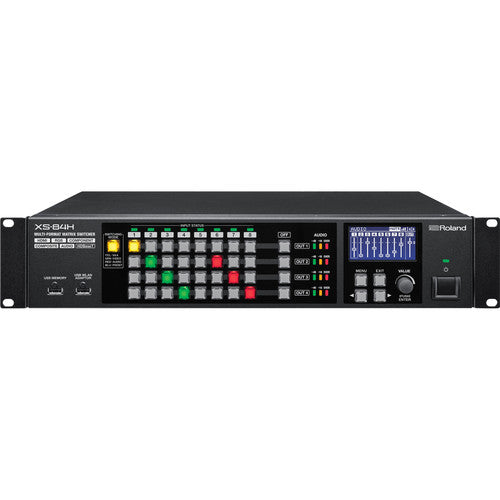 ROLAND XS-84H MULTIFORMAT AV MATRIX SWITCHER - 8 IN X 4 OUT