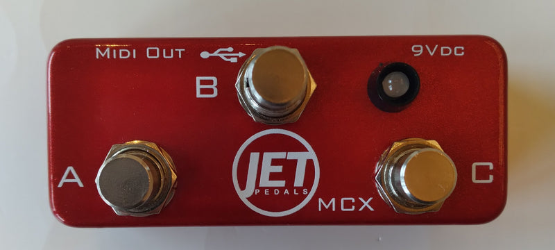 Pédales Jet Jet Mcx Rouge 
