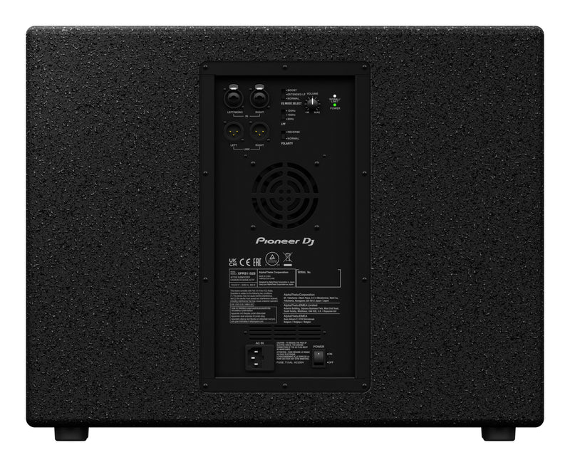 Pioneer DJ XPRS1152S Active Subwoofer