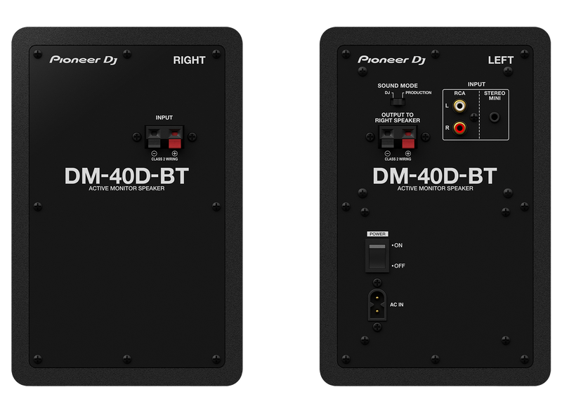 Pioneer DJ DM-40D-BT Desktop Monitor System