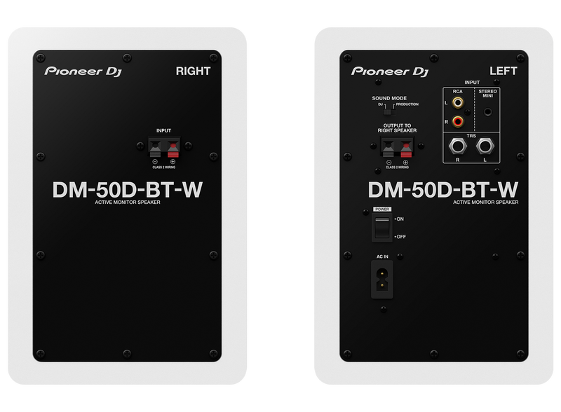 Pioneer DJ DM-50D-BT-W Speakers