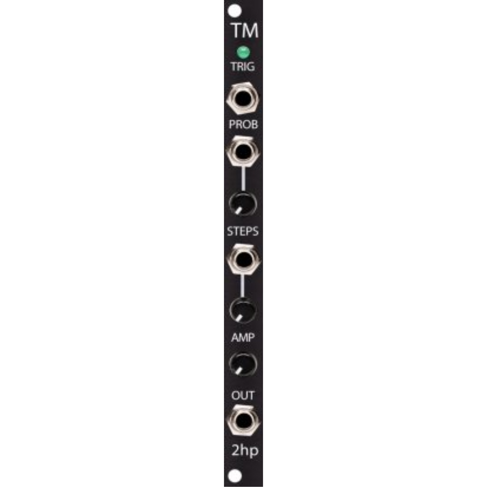 2P TM FACEPLATE ONLY BLACK