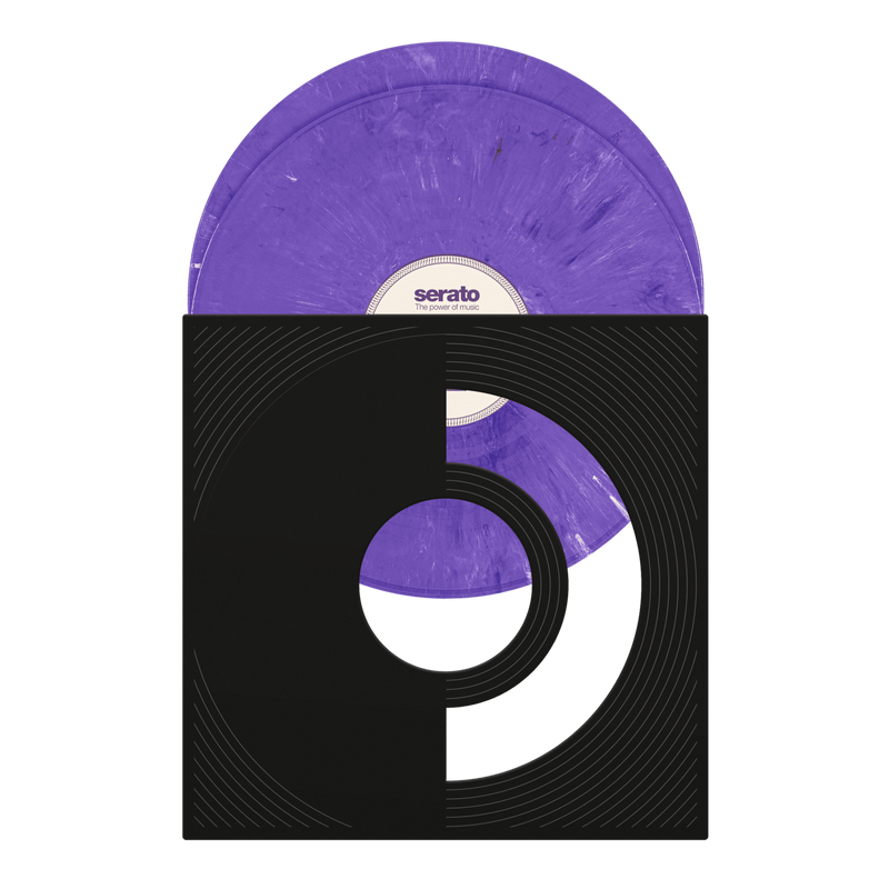 SERATO 12 INCH CONTROL VINYL PRESSING PURPLE RANE X