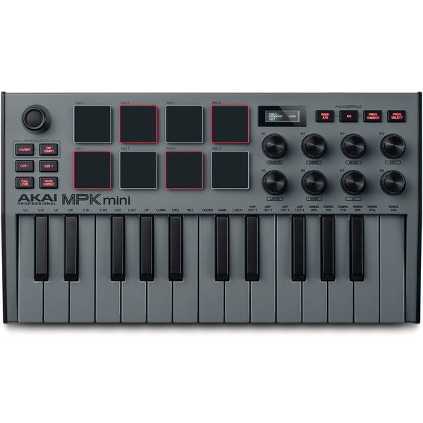 Akai MPK Mini MK3 Grey Midi Keyboard