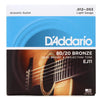 Daddario EJ11 Set 80/20 Bronze Light