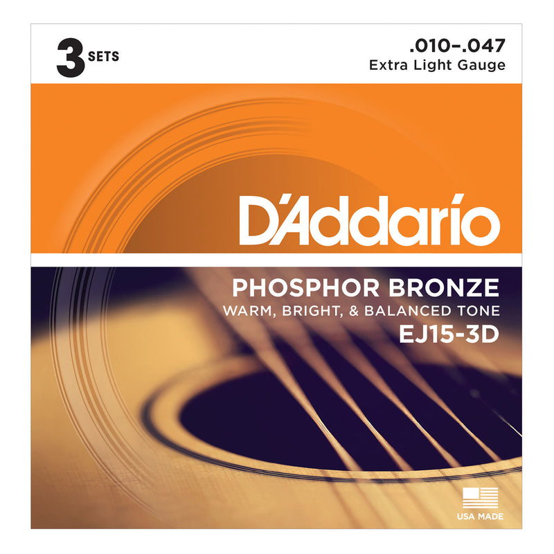 Daddario EJ15 Set Phos Bronze X-Light