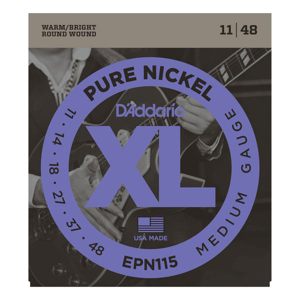Daddario EPN115 Pure Nickel Blues Jazz Rock 11-48