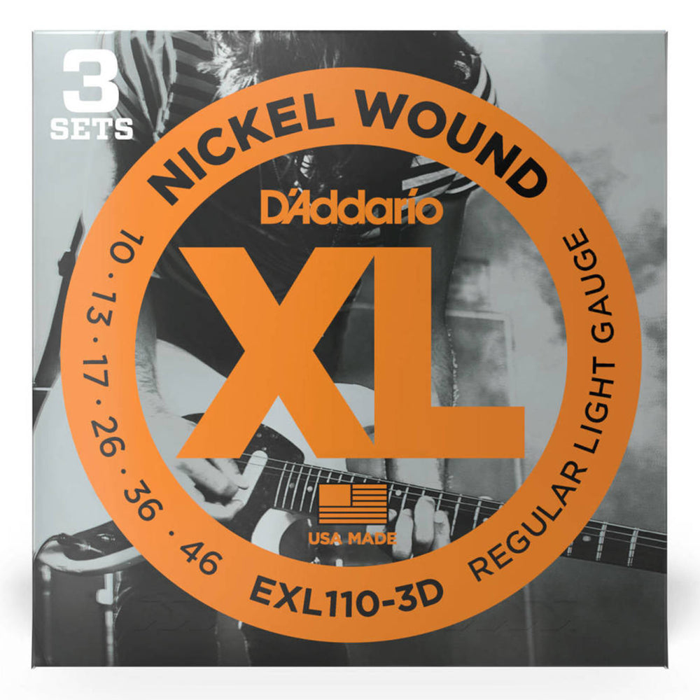 DADDARIO EXL110-3D SET XL NICK REG LITE