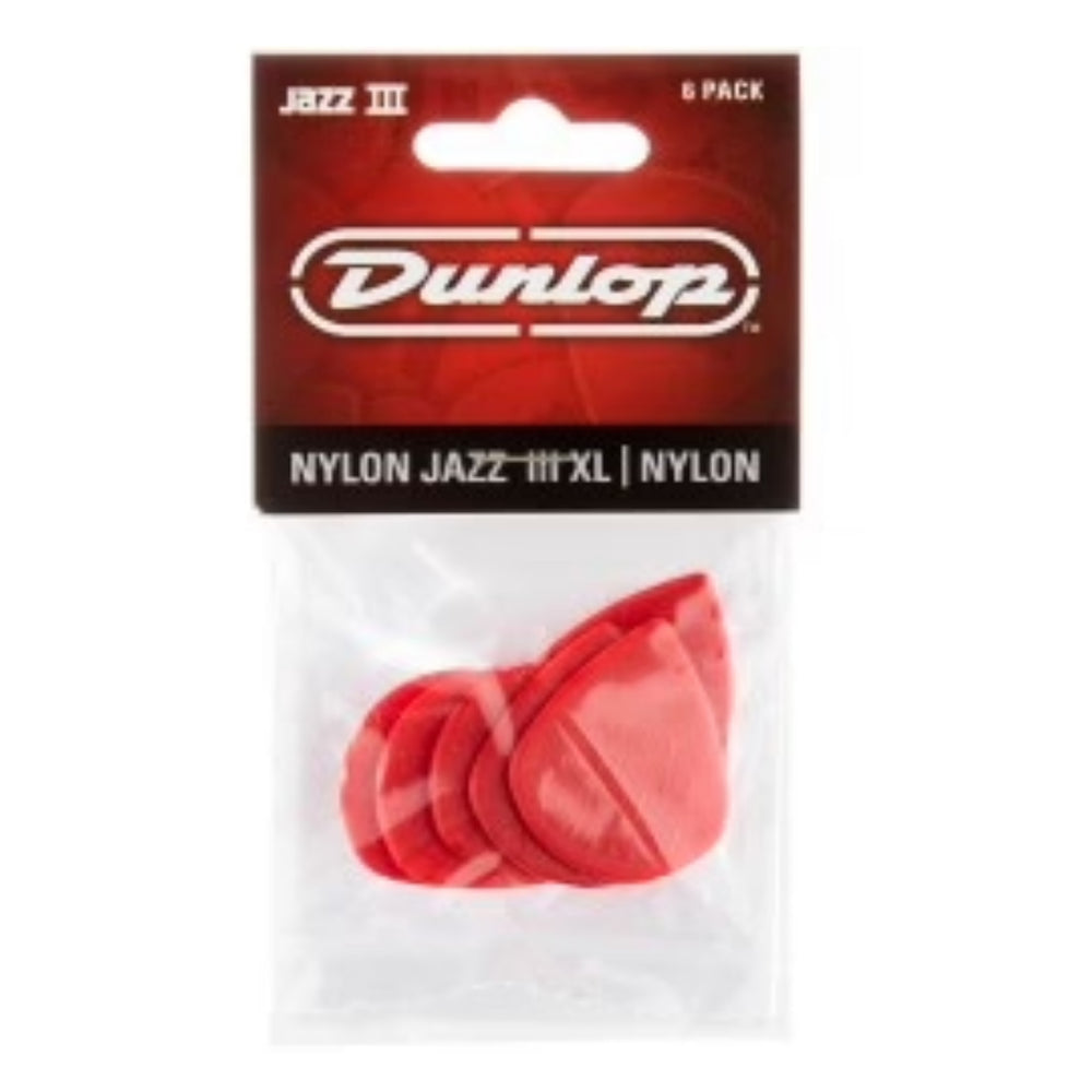 Dunlop 47PXL-N NYLON JAZZ XL 6PLPK RED NYLON JAZZ XL 6/PLPK