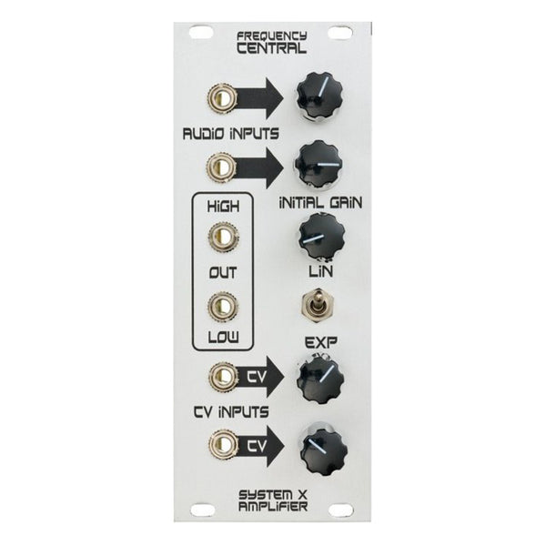 FRÉQUENCE SYSTÈME CENTRAL X AMPLIFICATEUR