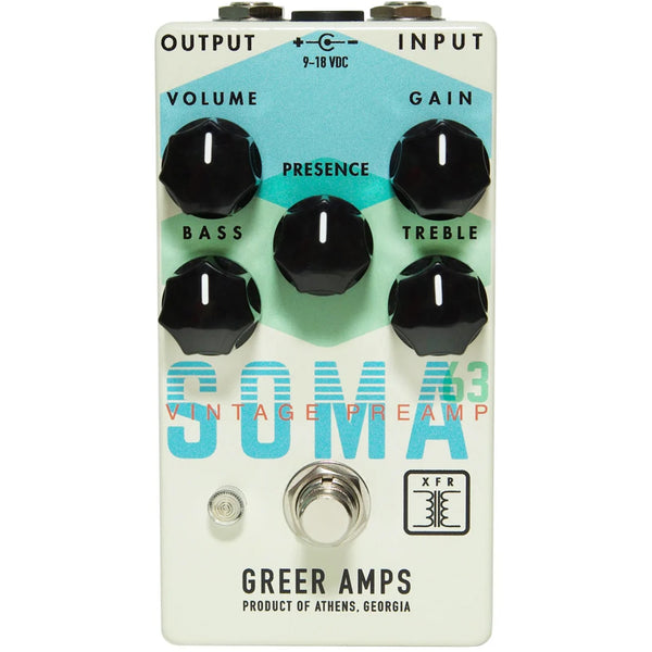 GREER AMPS SOMA '63 VINTAGE PREAMP