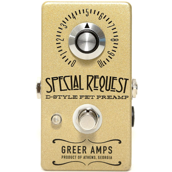 GREER AMPS DEMANDE SPÉCIALE