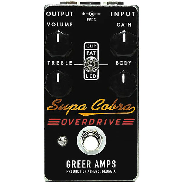 GREER AMPLIS SUPA COBRA OVERDRIVE