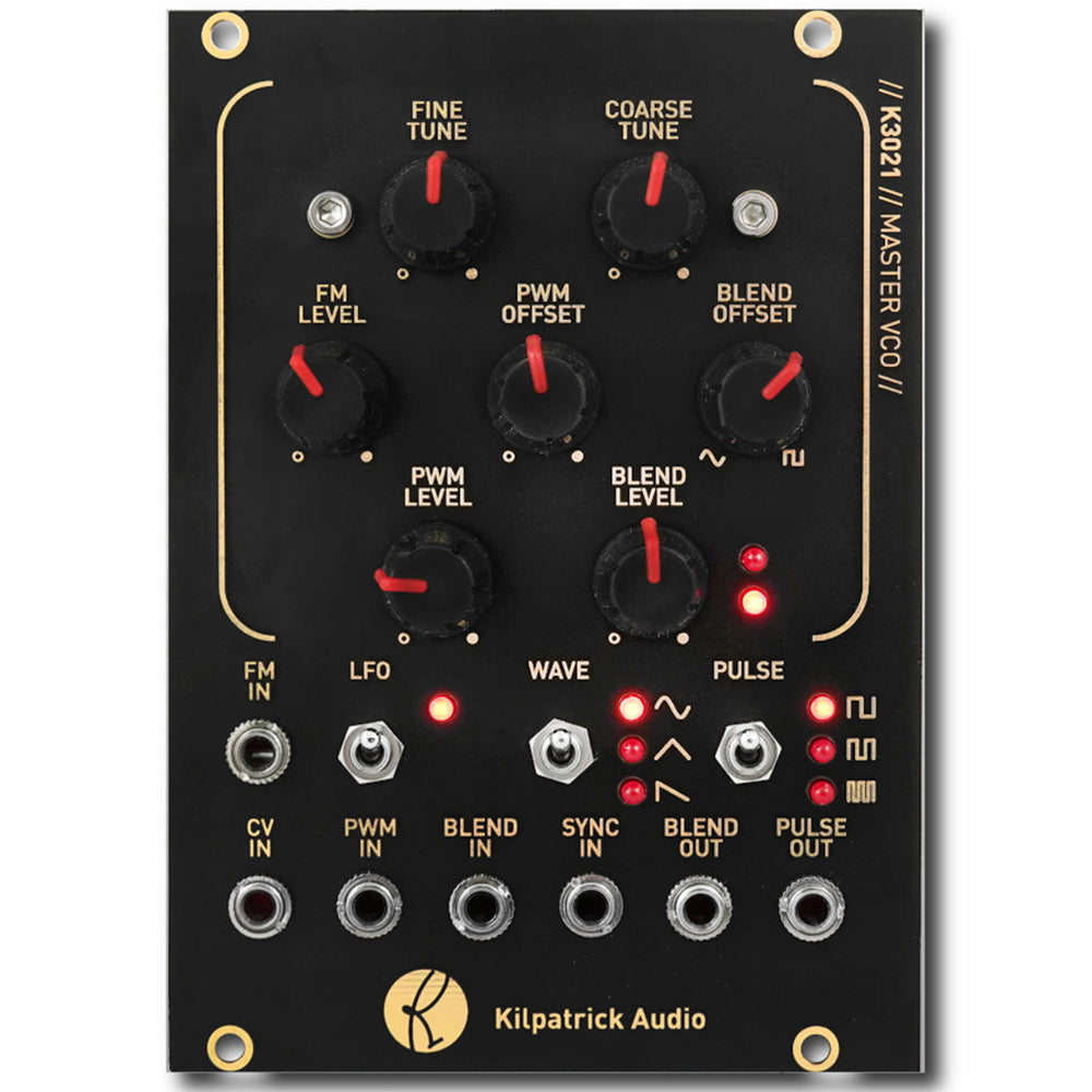 KILPATRICK AUDIO K3021 MASTER VCO BLACK