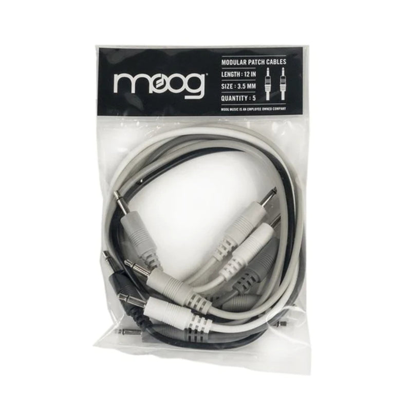Moog Music 6in Eurorack Standard Cables -3.5mm -5pcs