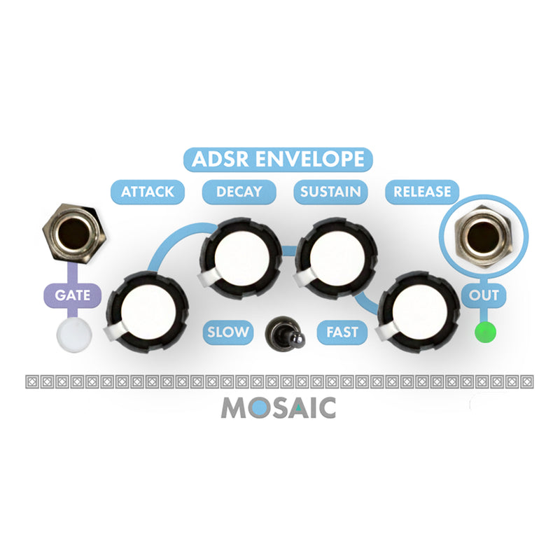 MOSAÏQUE ADSR BLANC