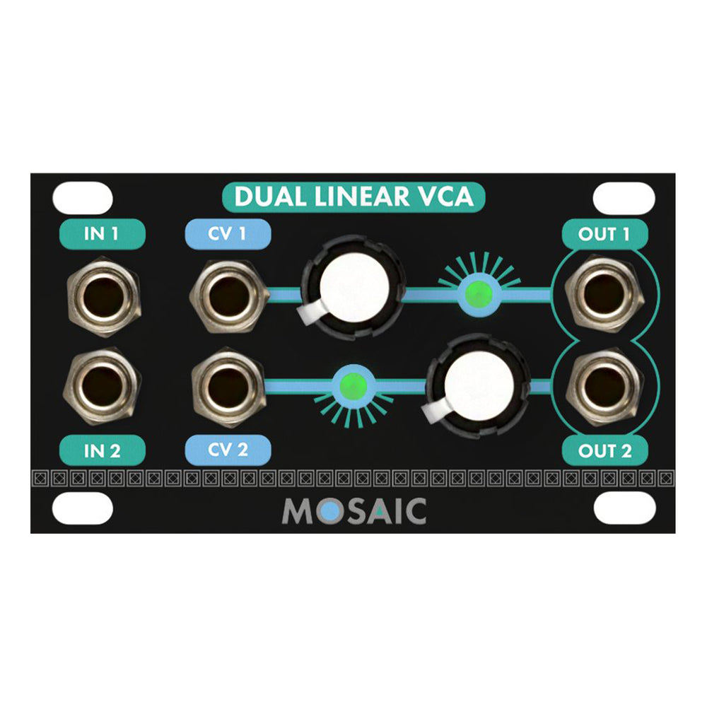 Mosaic Dual Linear VCA Black