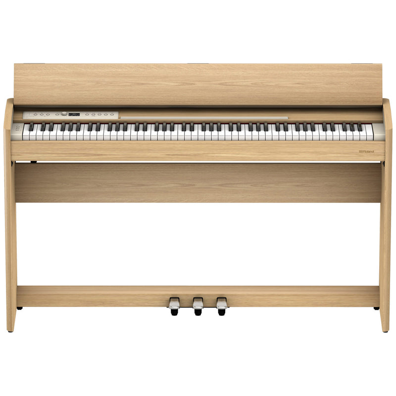 Roland F701 Digital Piano Light Oak W/Bench