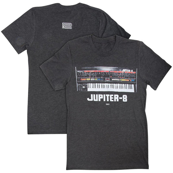 Roland Jupiter-8 Crew T-Shirt M GREY