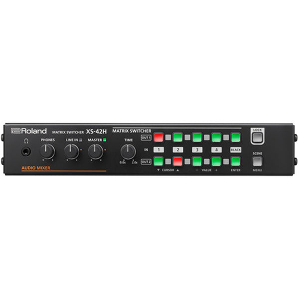 ROLAND XS-42H MULTIFORMAT AV MATRIX SWITCHER - 4 IN X 2 OUT