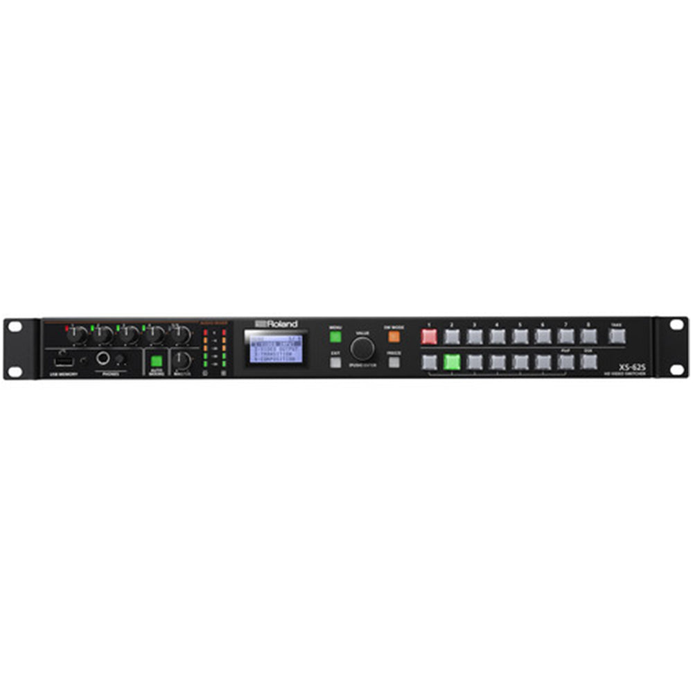 ROLAND XS-62S HD VIDEO SWITCHER - 6. CANAL, MONTAGE EN RACK 1U