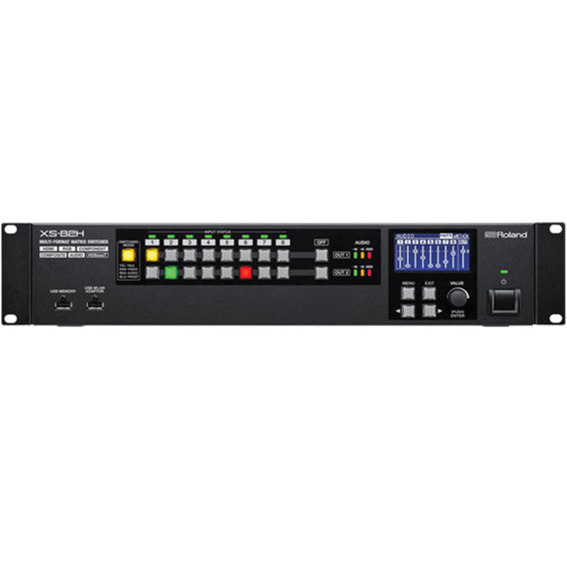 ROLAND XS-82H MULTIFORMAT AV MATRIX SWITCHER - 8 IN X 2 OUT