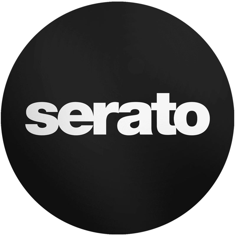 SERATO 12 INCH  BUTTER RUG SLIPMAT WHITE LOGO/BLACK MAT