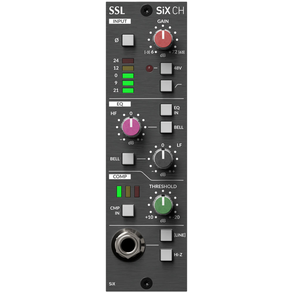 SOLID STATE LOGIC 500-SERIES SIX CHANNEL