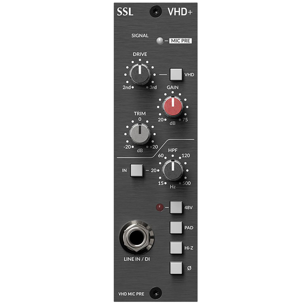 PRÉAMPLIFICATEUR VHD DE LA SÉRIE 500 DE SOLID STATE LOGIC