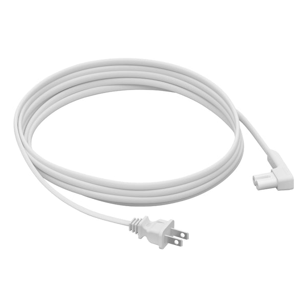 SONOS LONG POWER CORD FOR ONE/PLAY:1 (WHITE) 11.5" 11.5" (EN ANGLAIS)