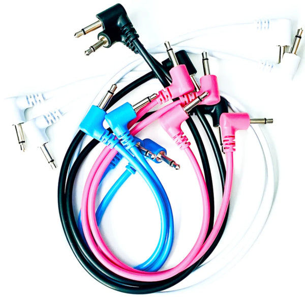 MODBAP SHORTY VARIETY PACK PATCH CABLES (MIXED COLOR & SIZES)
