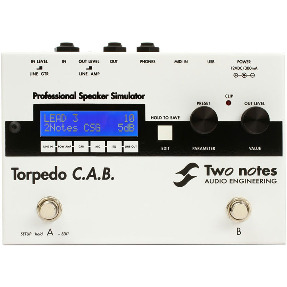 TWO NOTES TORPEDO C.A.B