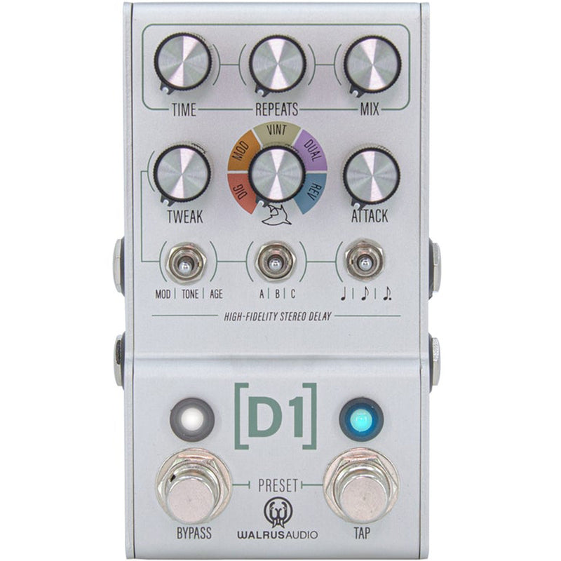 WALRUS AUDIO D1 HIGH-FIDELITY DELAY V2