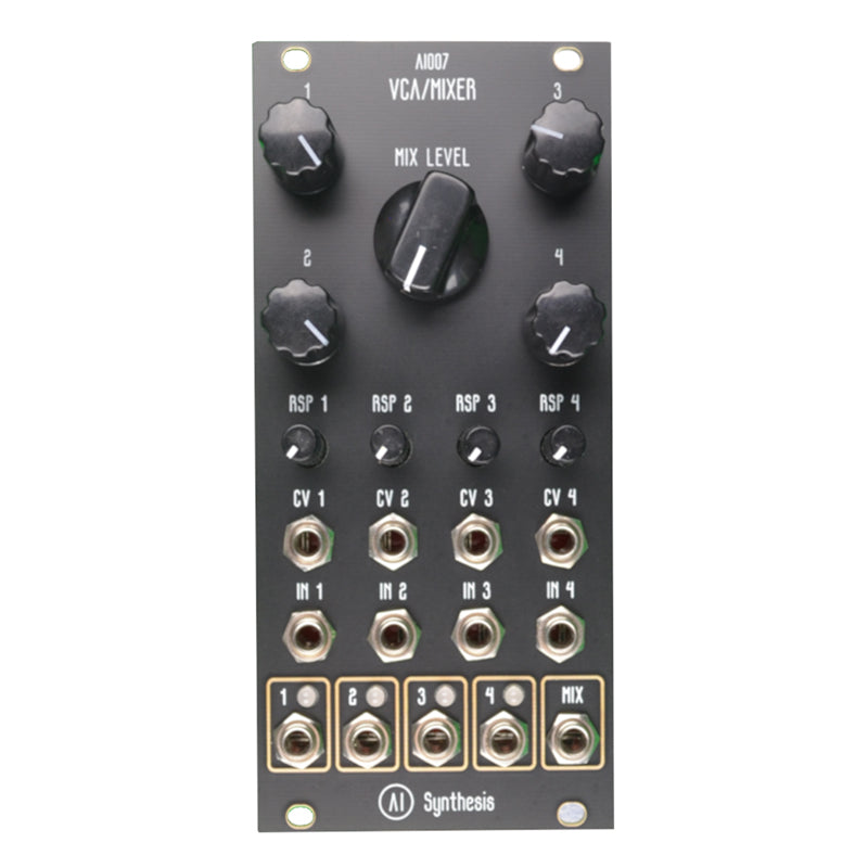 AI SYNTHESIS AI007 QUAD VCA FULL KIT BLACK