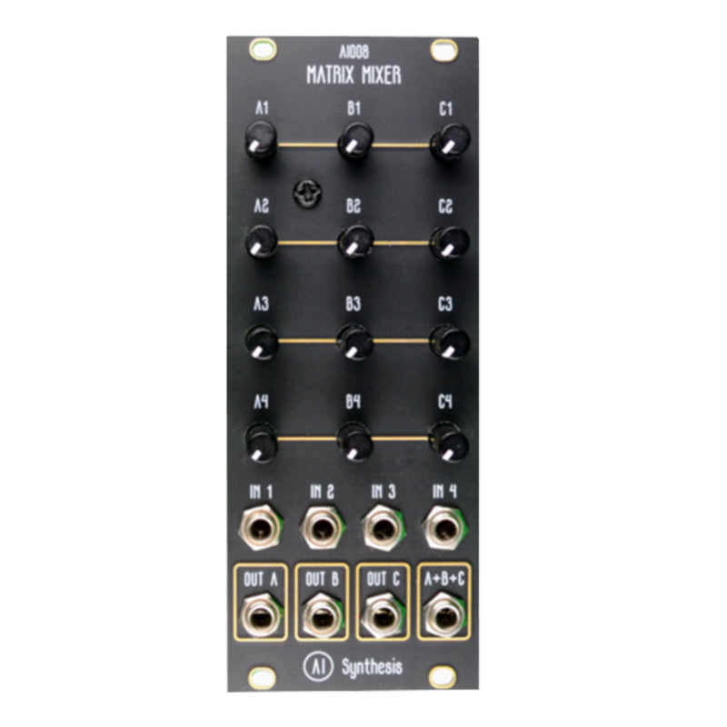 AI SYNTHESIS AI008 MATRIX MIXER FULL KIT BLACK