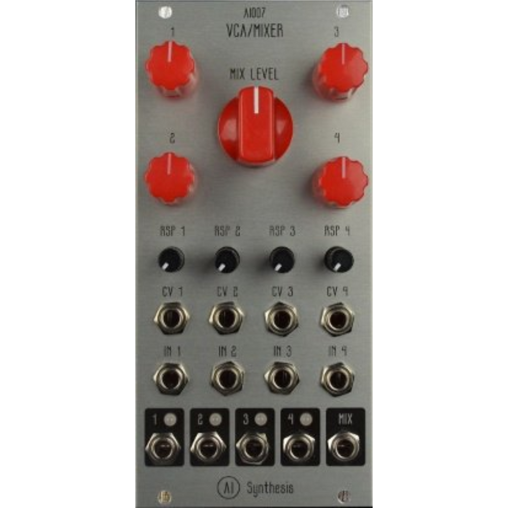 AI SYNTHESIS AI007 QUAD VCA FULL KIT SILVER