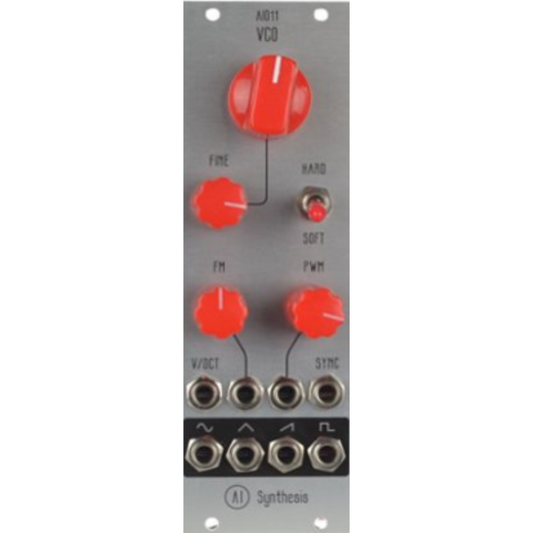 AI Synthesis AI011 Analog VCO Built & Tested Silver
