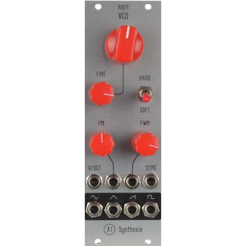 AI SYNTHESIS AI011 ANALOG VCO BUILT & TESTED SILVER