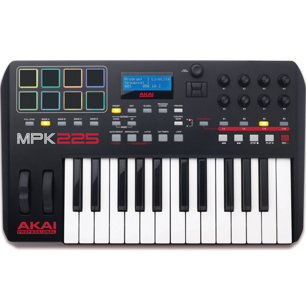 Akai MPK225 Midi Keyboard