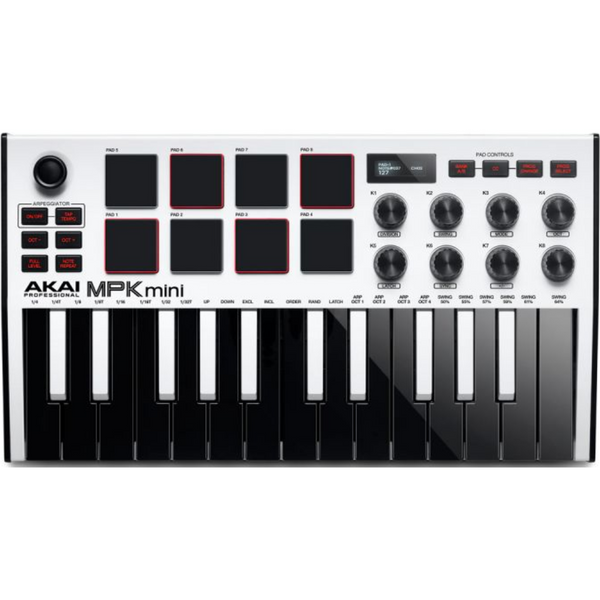 AKAI MPK MINI MK3 WHITE Clavier MIDI