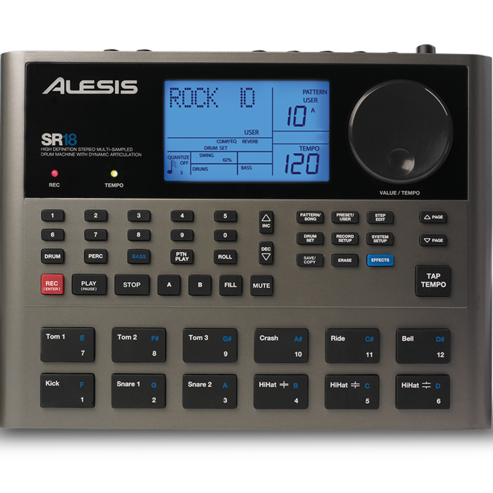 ALESIS SR18 Drum Machine