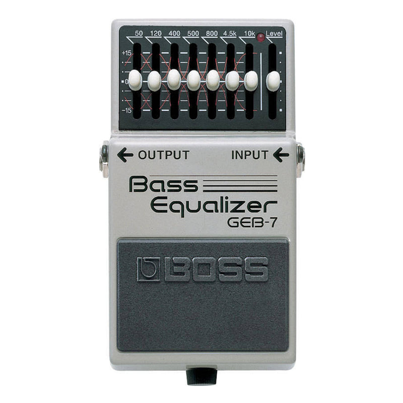 BOSS GEB-7 7 BAND GRAPHIC BASS EQUALIZER